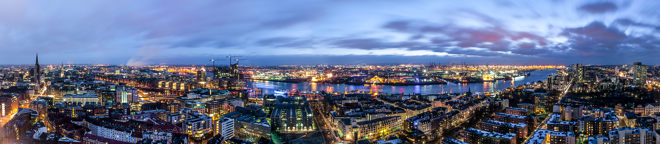 Hamburg Hafen Panorama