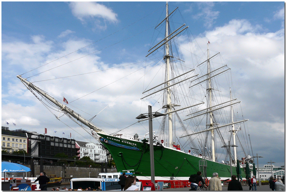 Hamburg - Hafen - Rickmer Rickmers