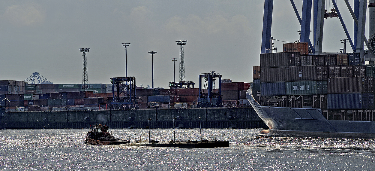 Hamburg - Hafen, Schlepper