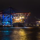 Hamburg. Hafen. Terminal Burchardkai.