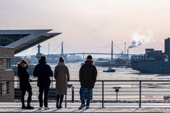 Hamburg Hafen Winter 2021 VI