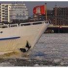 Hamburg Hafen Winter