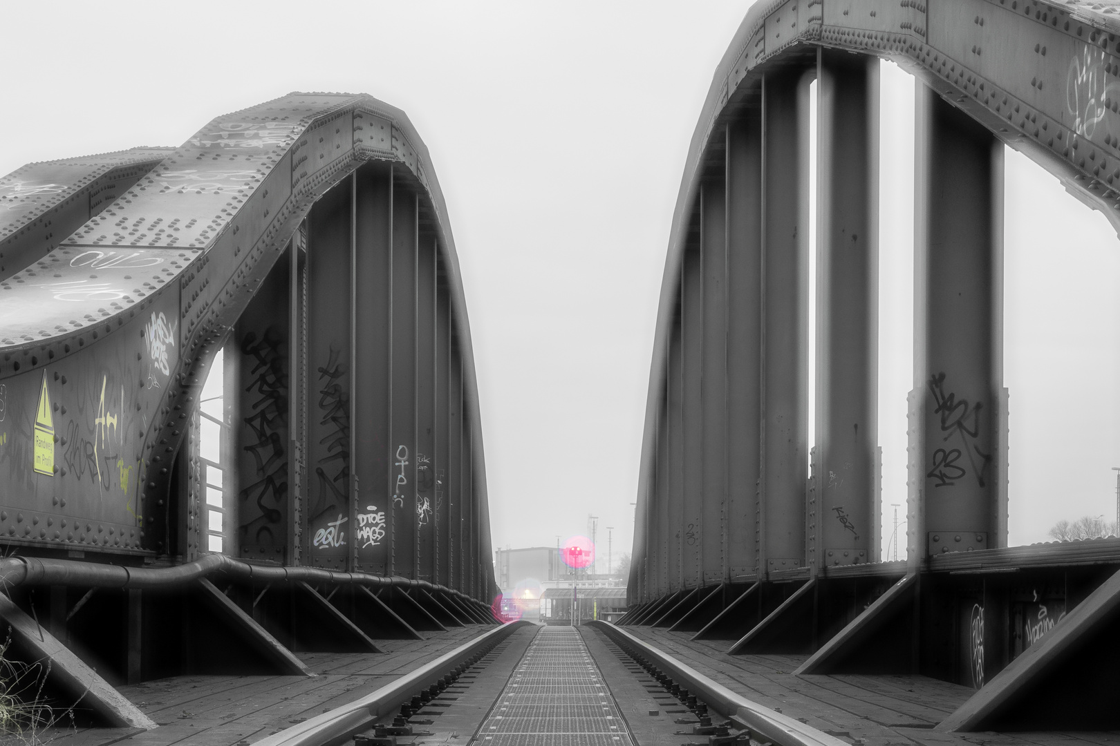 Hamburg Hafenbahnhof Brücke