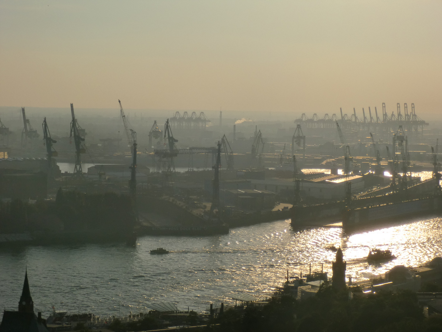 Hamburg Hafenblick