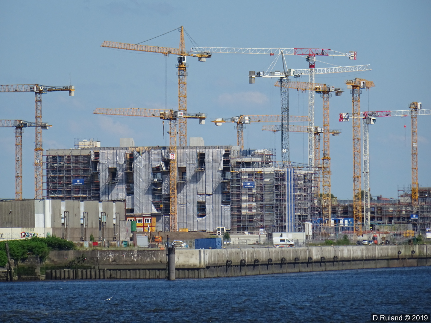 Hamburg - HafenCity - Bau