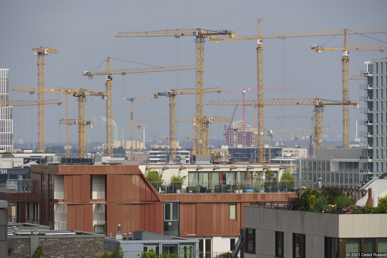 Hamburg - HafenCity - Baustellen