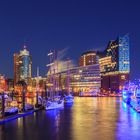 Hamburg Hafencity bei Nacht