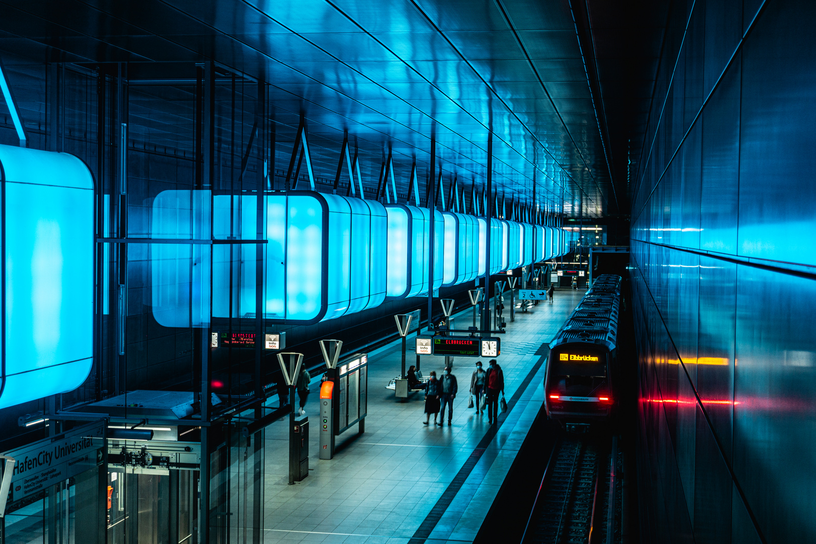 Hamburg "HafenCity" U-Bahn