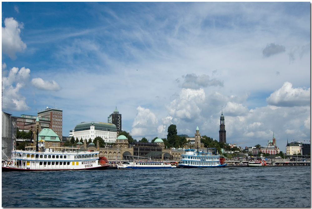 Hamburg - Hafenpanorama