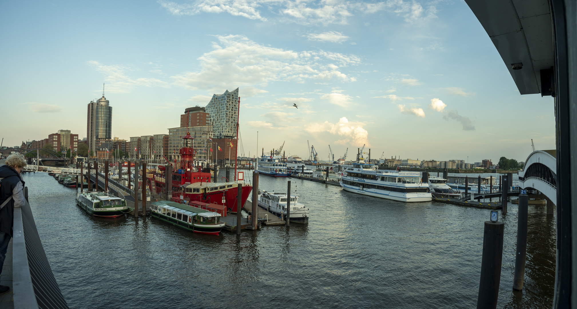 Hamburg harbor