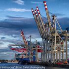 Hamburg Harbor - dusk