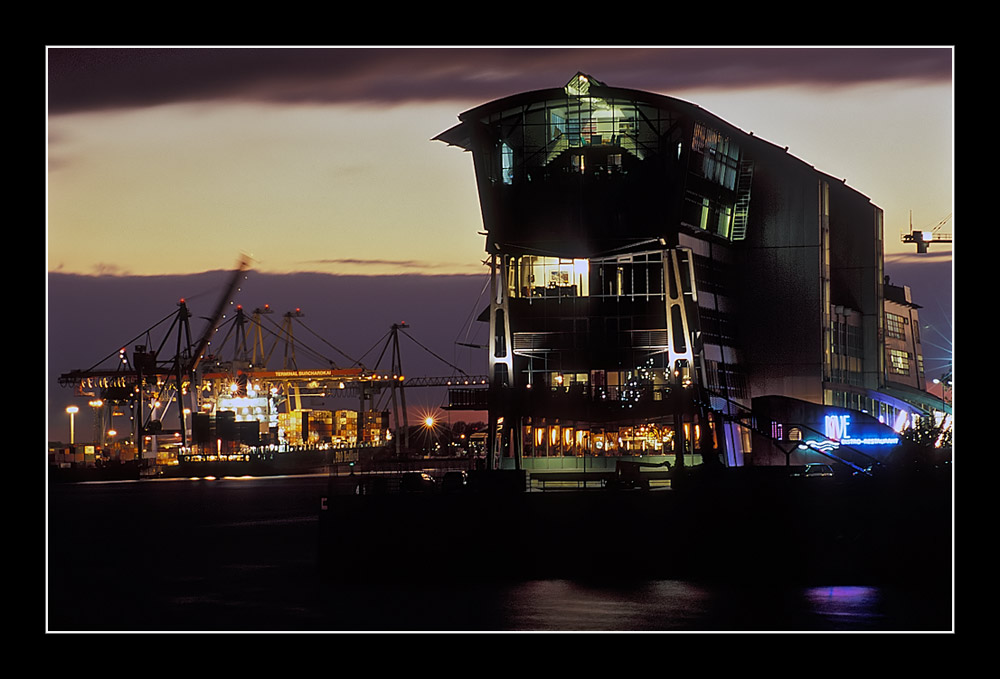 Hamburg harbour views