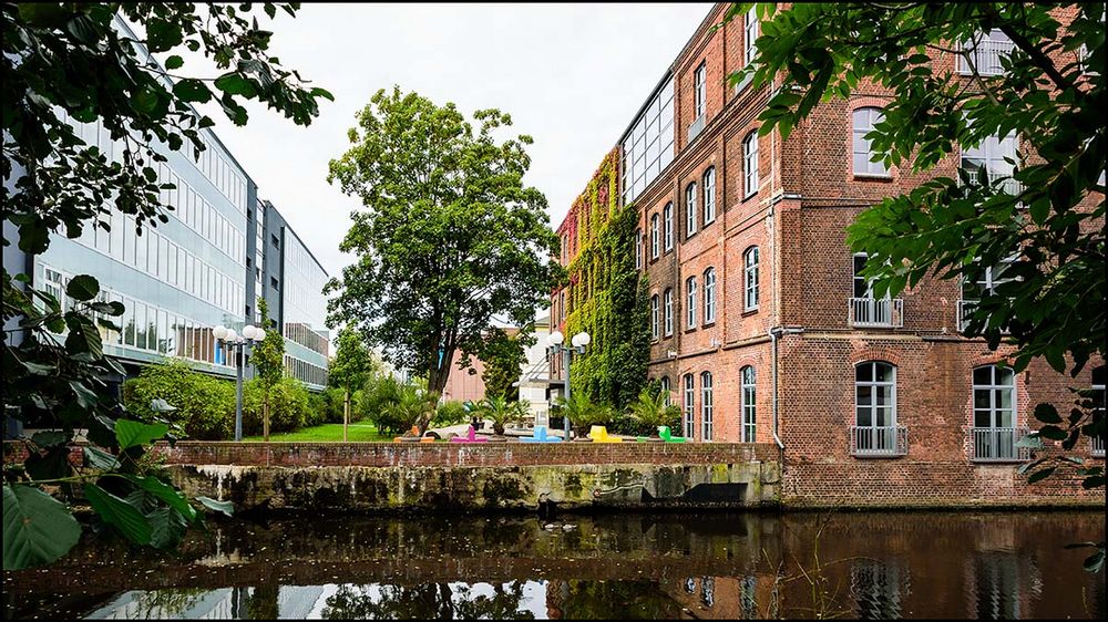 Hamburg Harburg, Kaufhauskanal Architektur #1