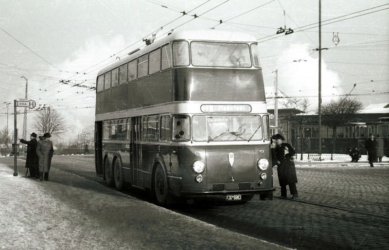Hamburg-Harburg O-Bus 1955