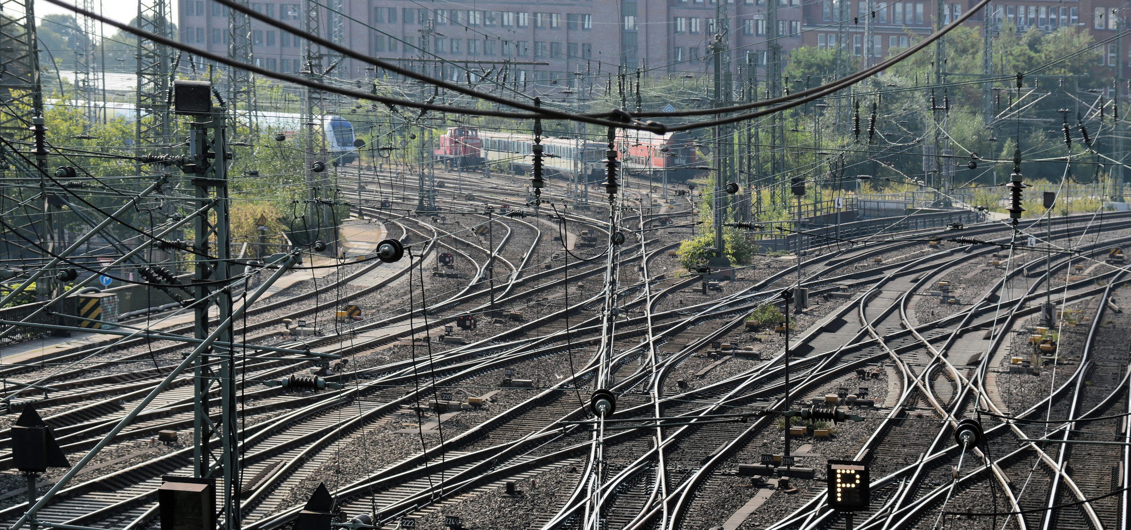 Hamburg Hauptbahnhof Gleisvorfeld (teilw.)