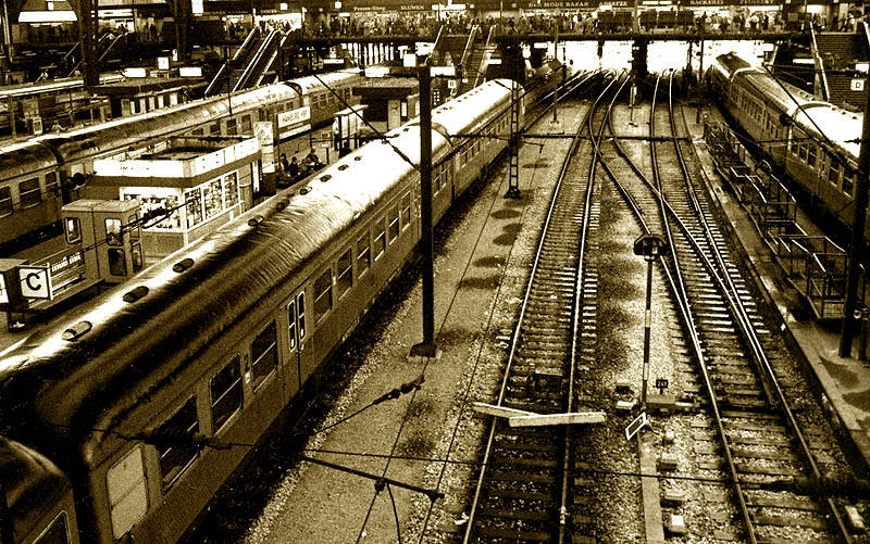 Hamburg Hauptbahnhof in den 90ern