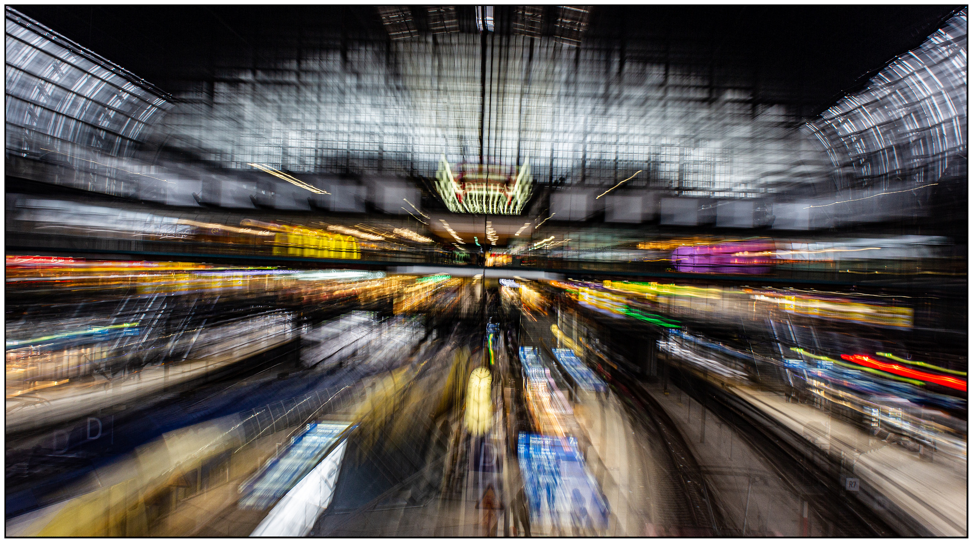 Hamburg Hbf Bahnsteighalle