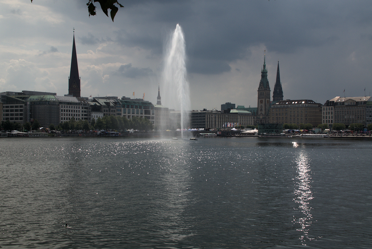 Hamburg im Gegenlicht