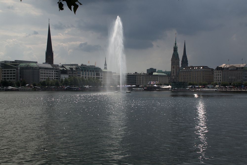 Hamburg im Gegenlicht