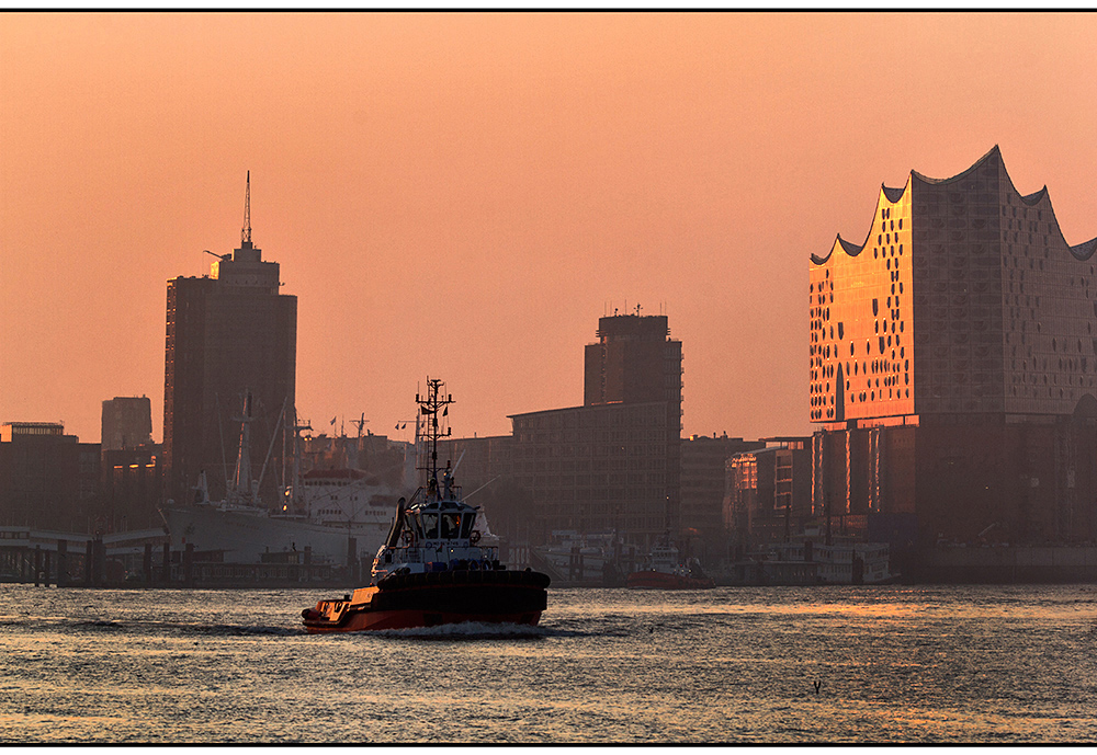 hamburg im morgenlicht