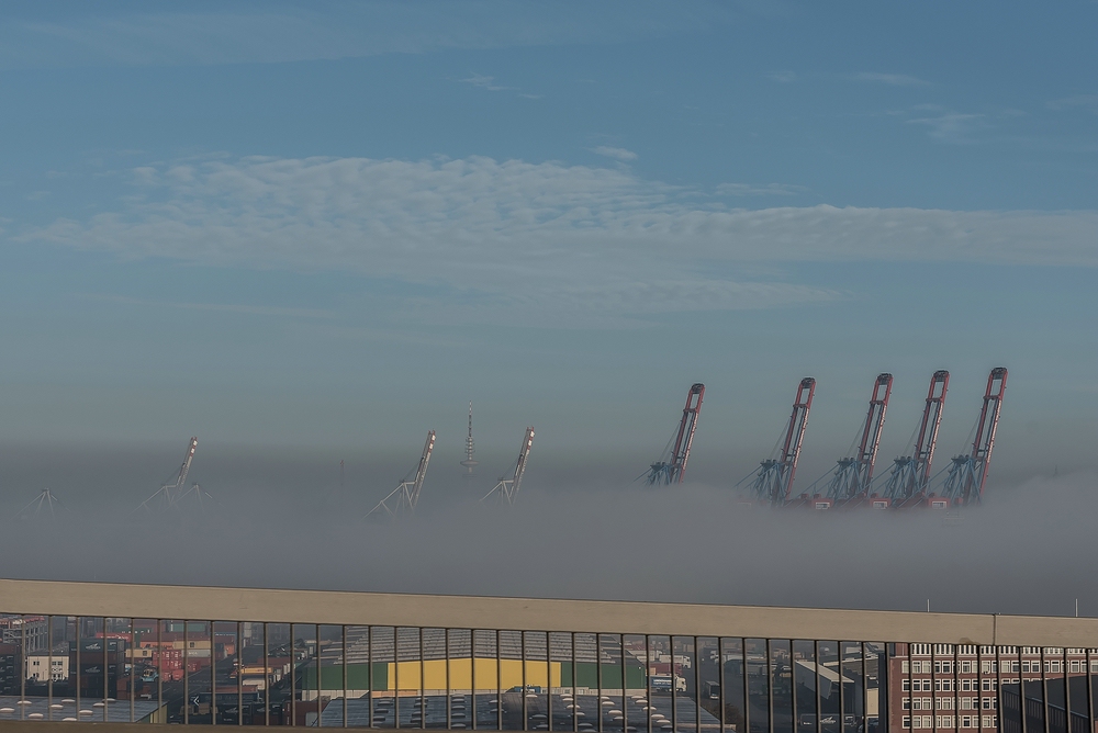 Hamburg im Nebel