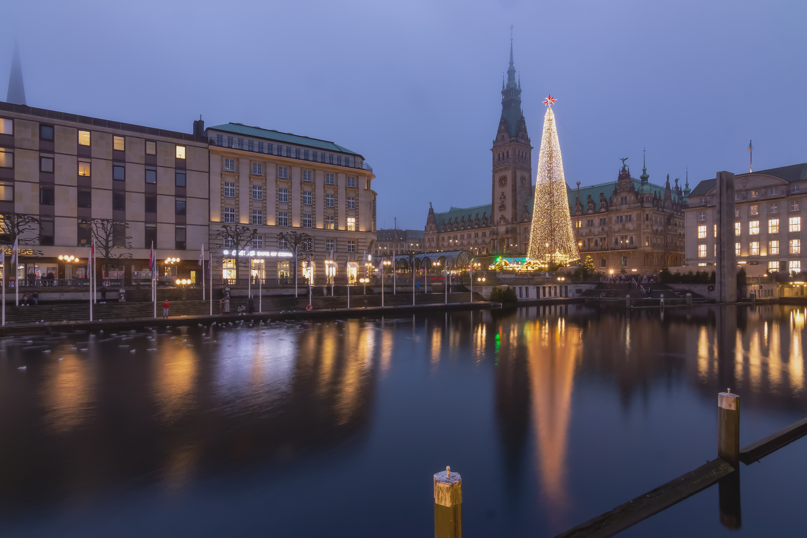 Hamburg im Nebel