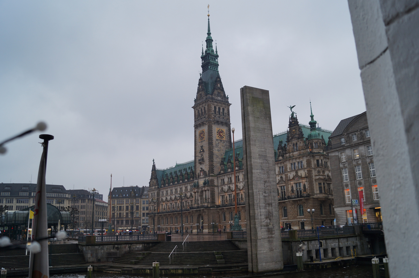 Hamburg im Regen 1