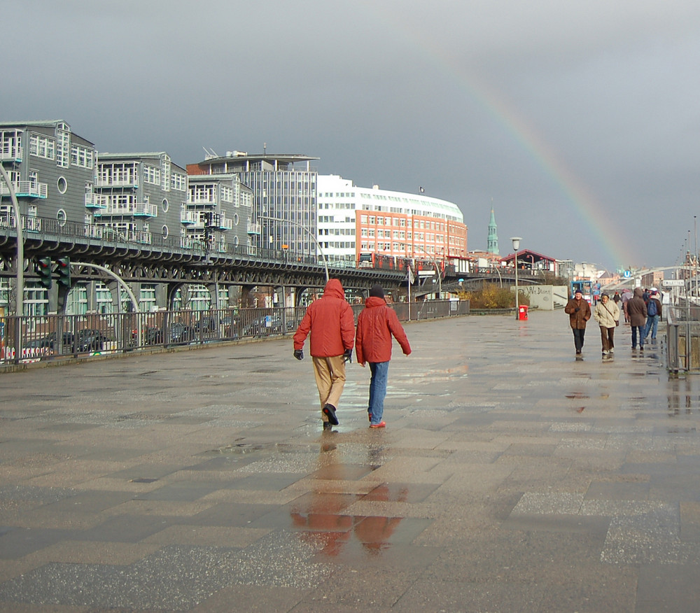  Hamburg  im Regen  Foto Bild deutschland europe 