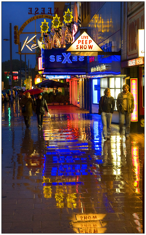 Hamburg im Regen....