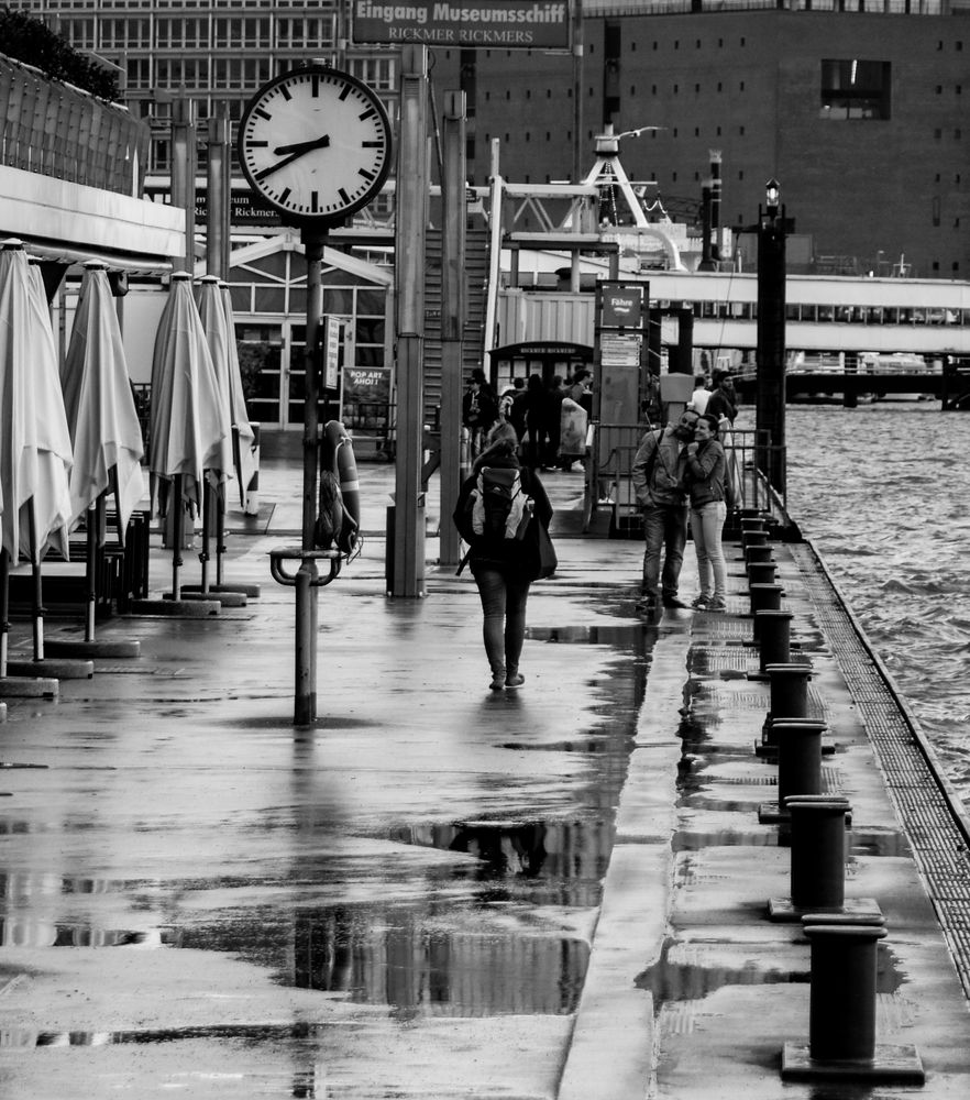Hamburg im Regen