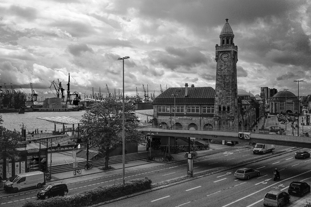 Hamburg im Regen