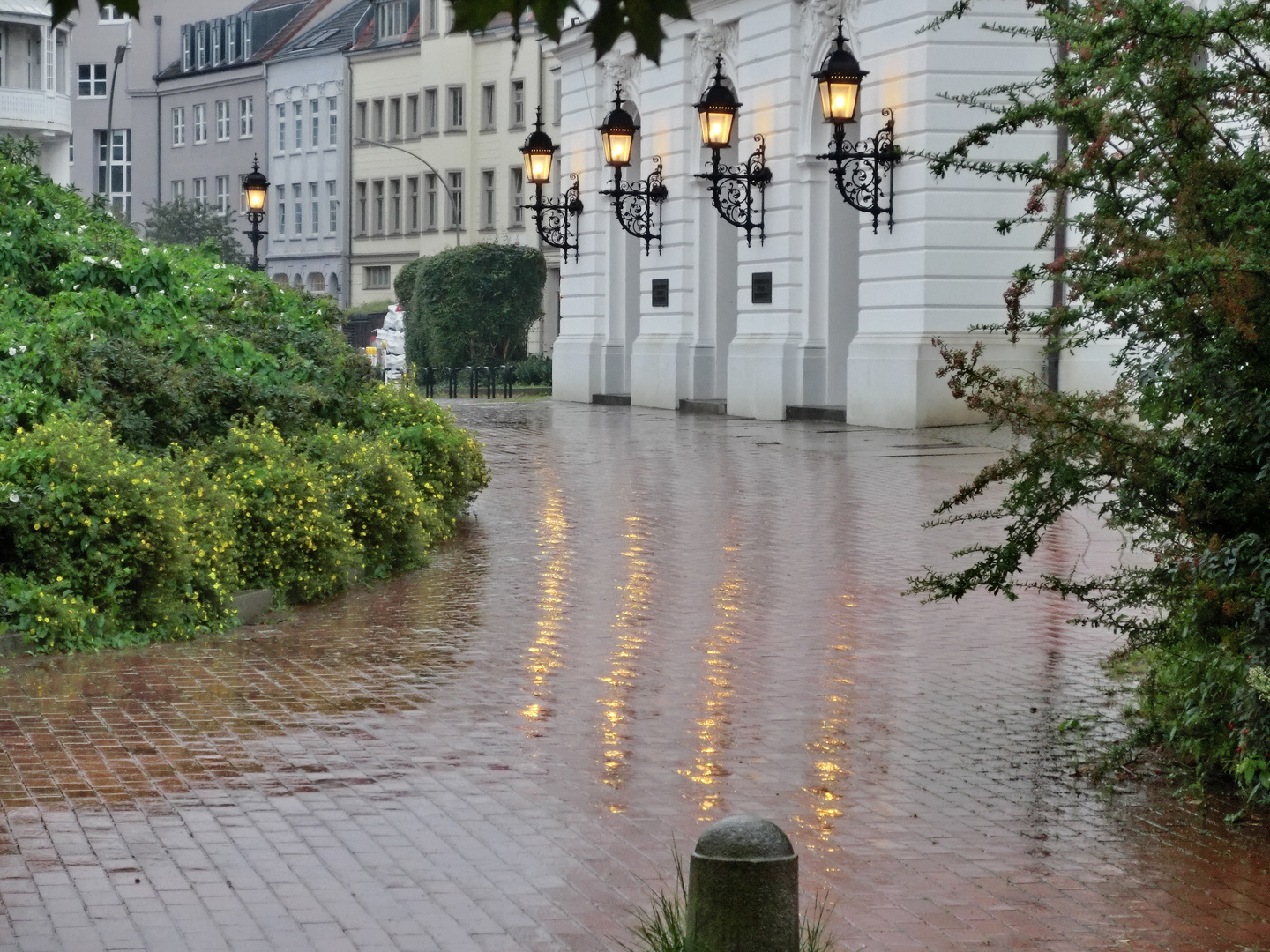 Hamburg im Regen