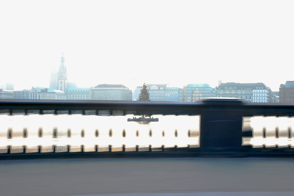 Hamburg im Vorbeifahren