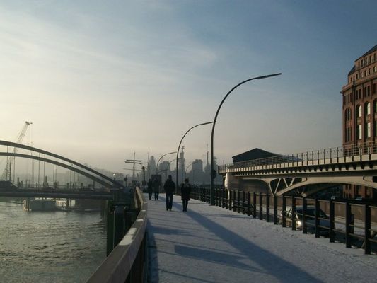 Hamburg im Winter
