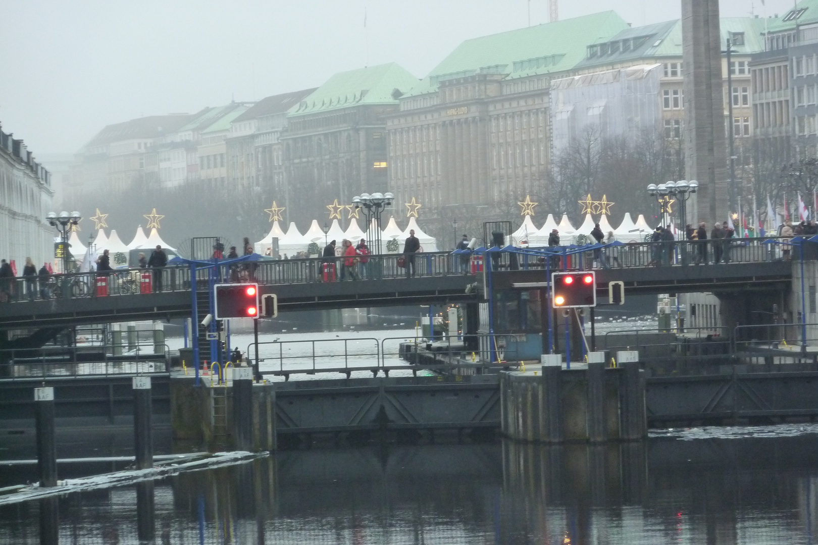 Hamburg im Winter