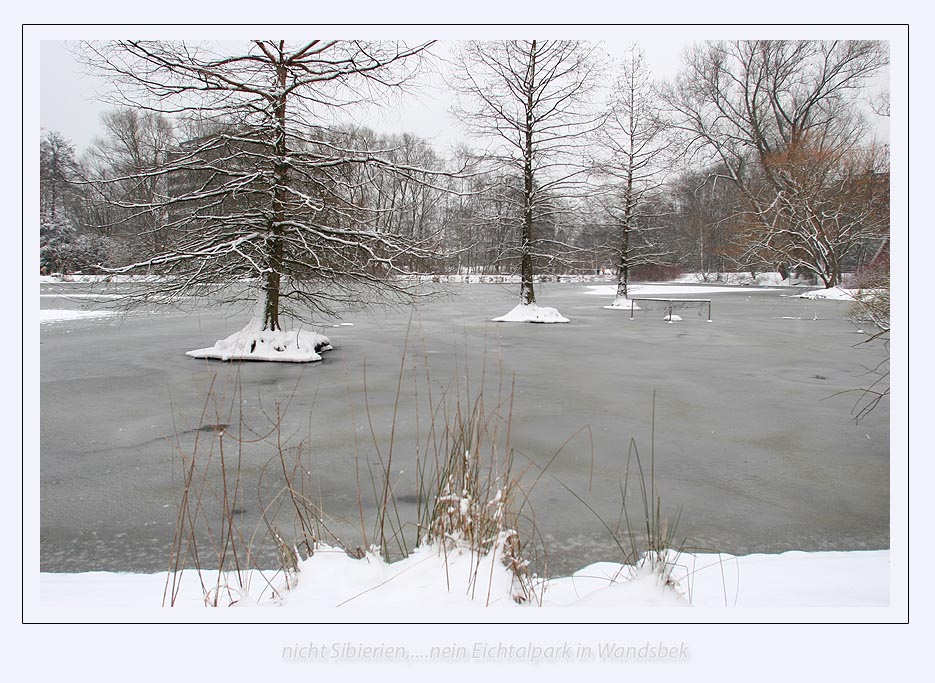 Hamburg im Winterkleid