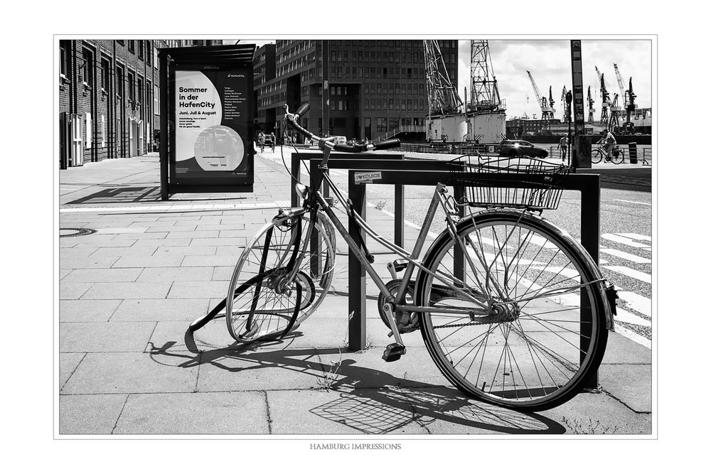 Hamburg Impressionen Foto & Bild hamburg, hafen, fahrrad