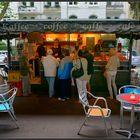 Hamburg Isemarkt  -  Nicht ohne meinen Kaffee ...