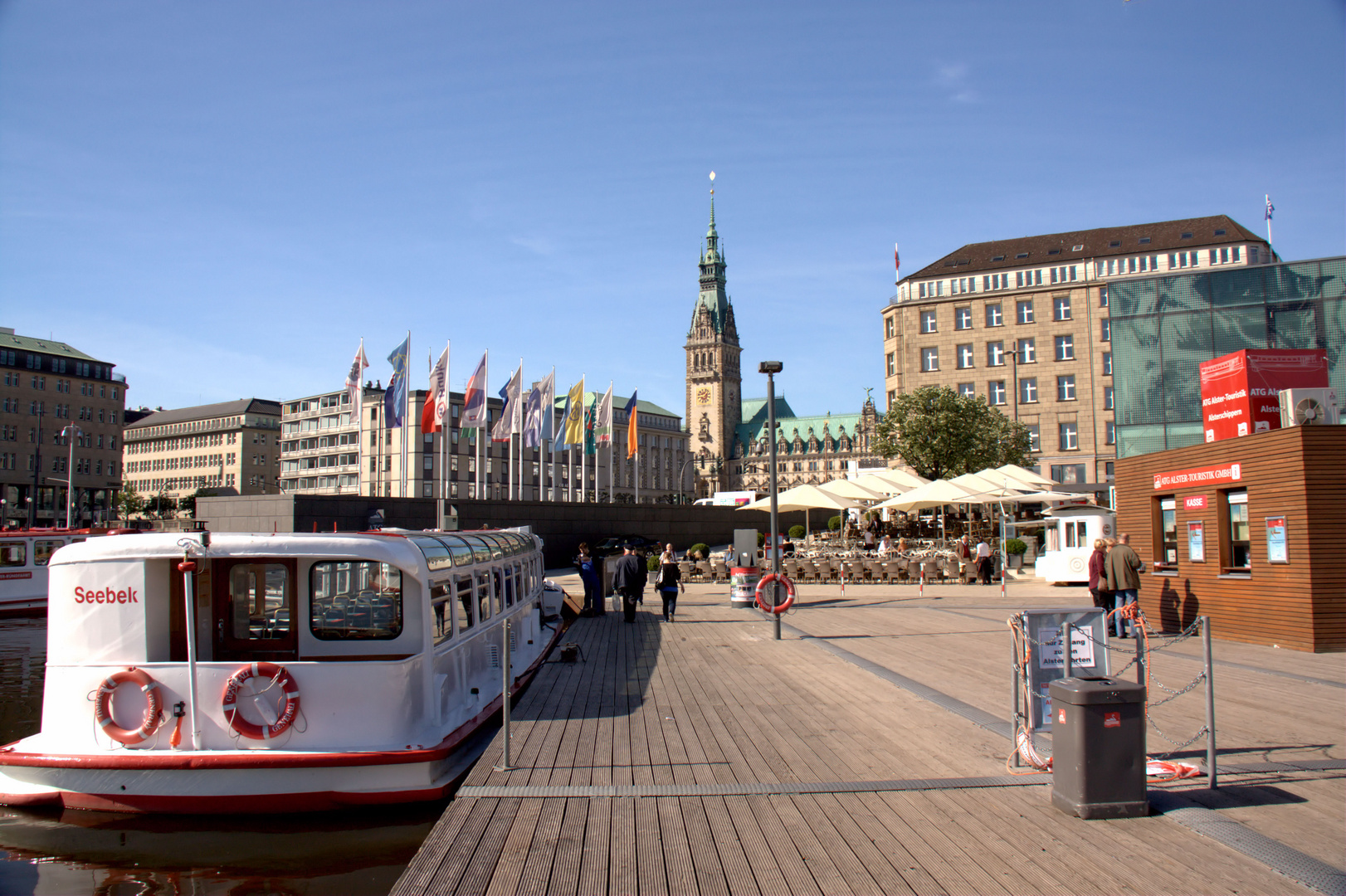  Hamburg  Jungfernstieg  Foto Bild deutschland europe 