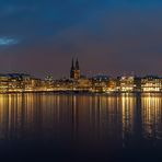 Hamburg - Jungfernstieg Panorama