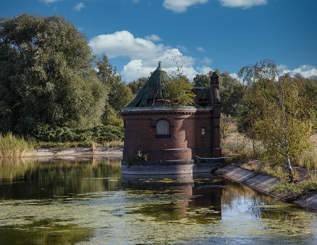 Hamburg - Kaltehofe, Schieberhäuschen 