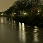 Hamburg , Kanal , Nacht