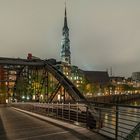 HAMBURG - Katharinenkirche und Kibbelsteg