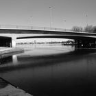 Hamburg, Kennedybrücke, Alstereis