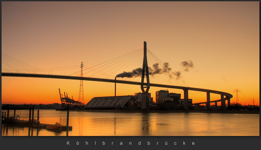 Hamburg - Köhlbrandbrücke