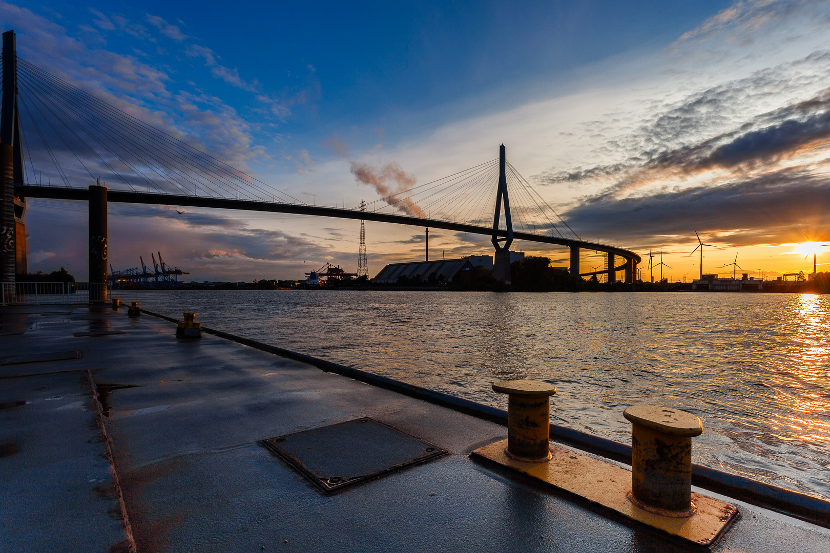 Hamburg - Köhlbrandbrücke