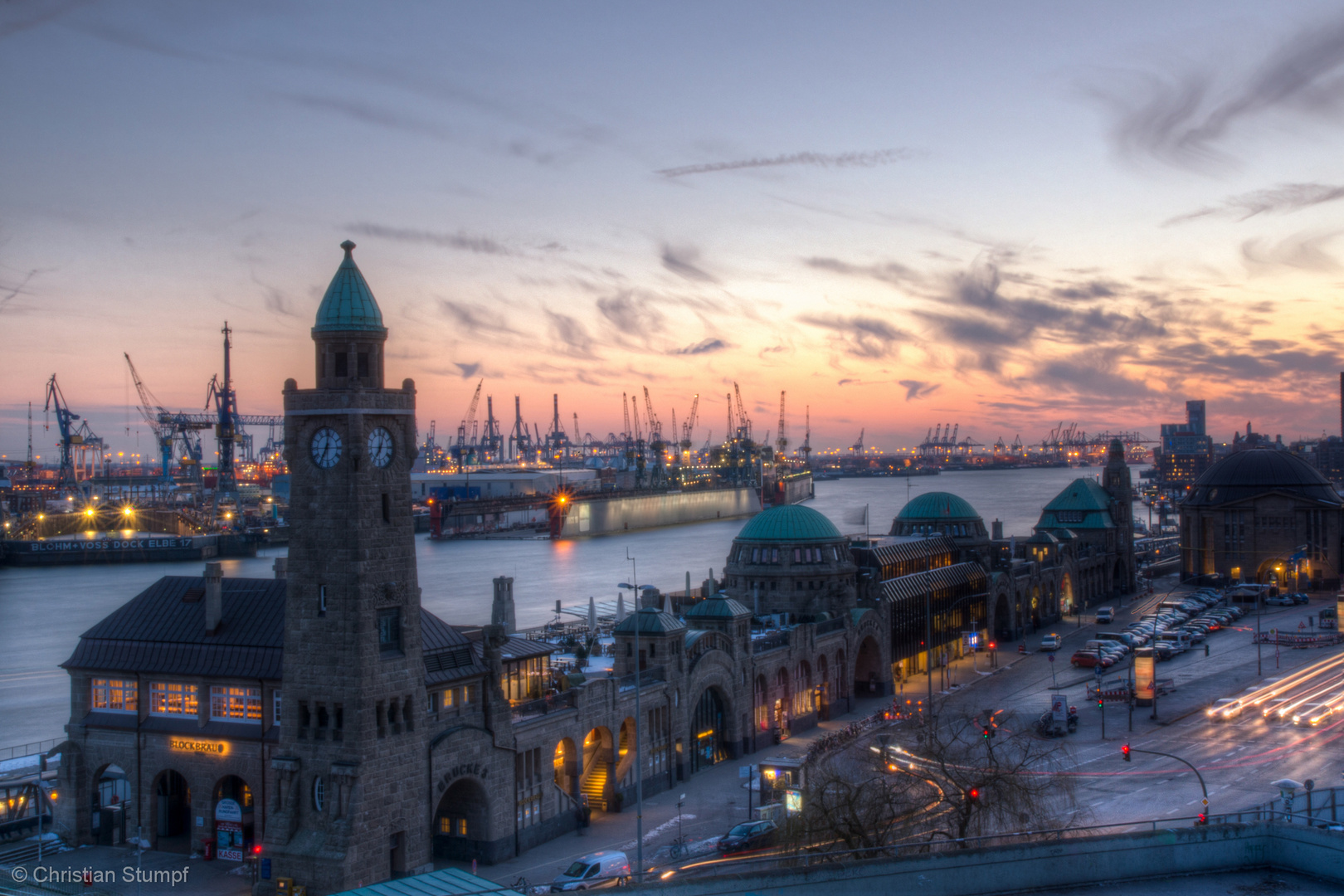 Hamburg - Landungsbrücken / Hafen