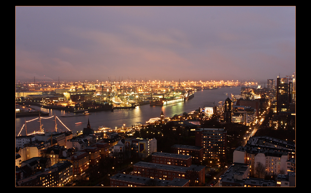 Hamburg mal von Oben