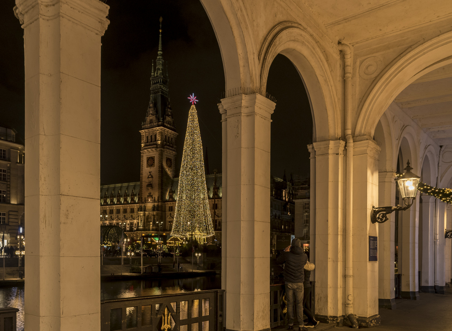 Hamburg mal Weihnachtlicht