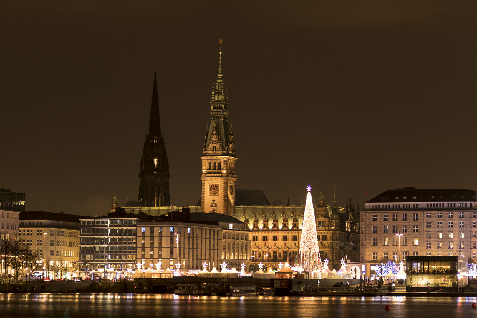 Hamburg mal Weihnachtlicht